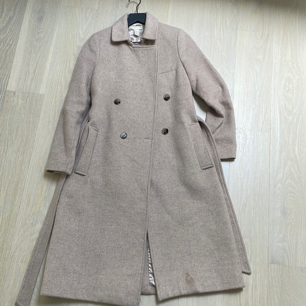 H&M pink coat